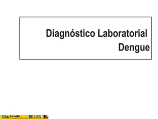 Diagnóstico Laboratorial
Dengue
 