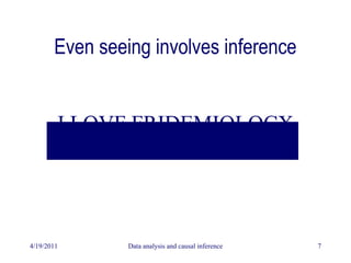 13b Data analysis and causal inference – 2 | PPT