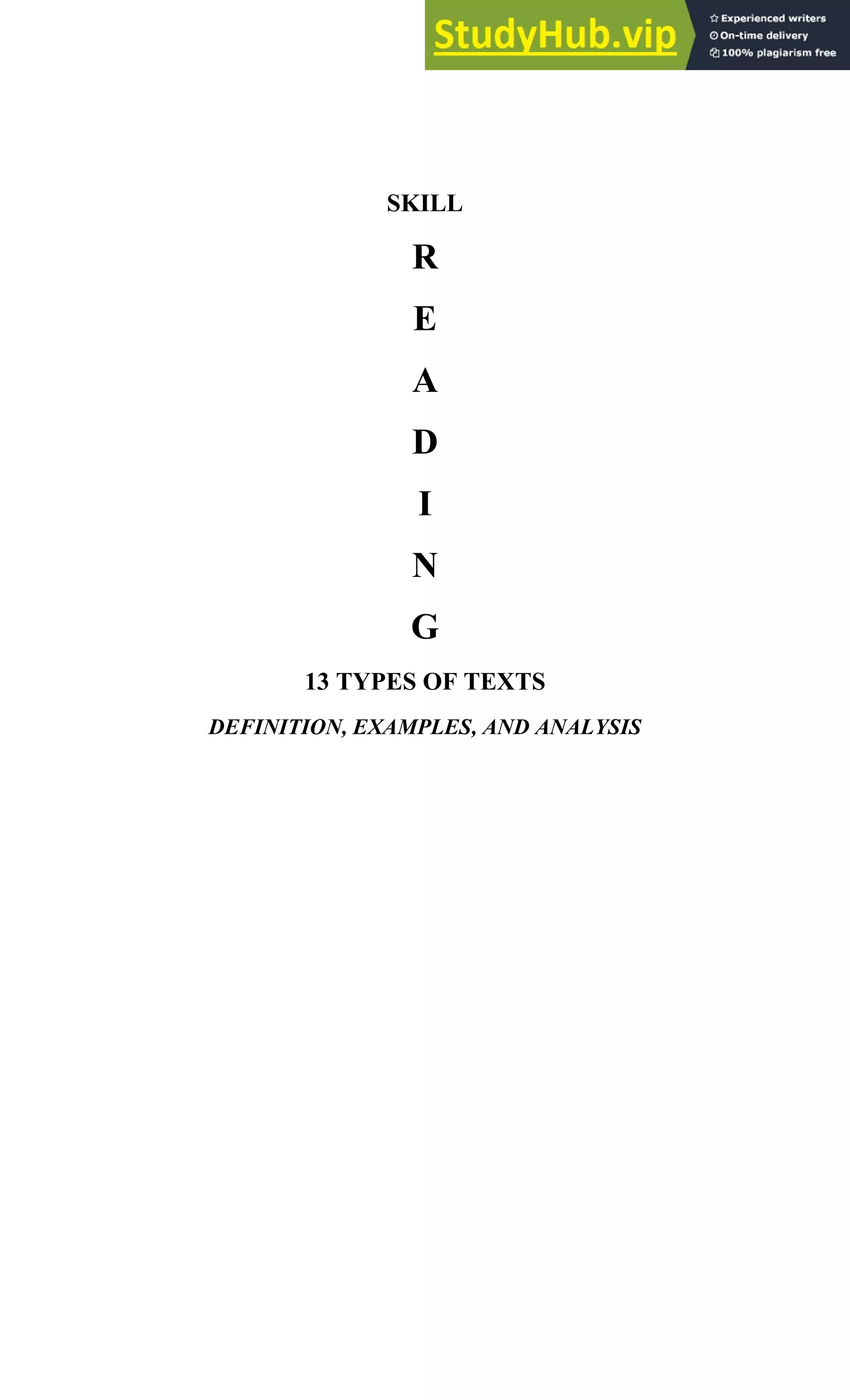 13 Basic Types Of Texts In English Full.Pdf
