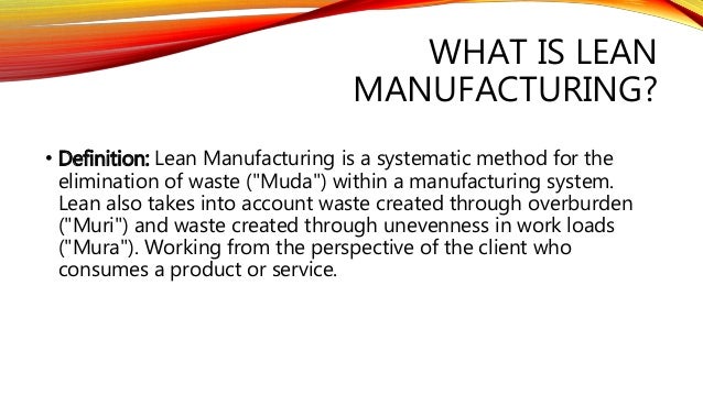Phd thesis on lean manufacturing
