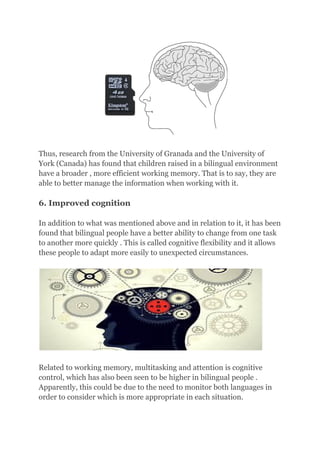 13 benefits of learning a second language | PDF