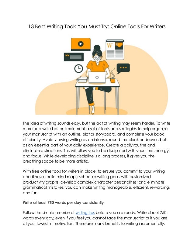 13 Best Writing Tools You Must Try
