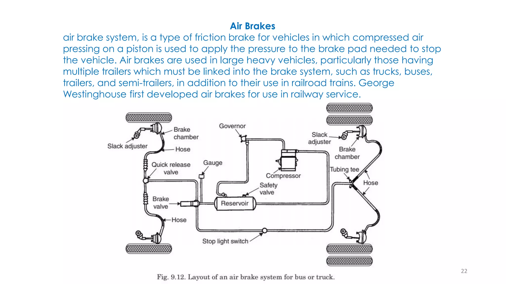 Braking system in automobile | PDF