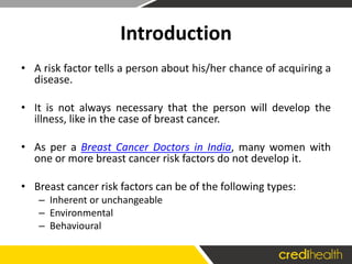 13 breast cancer risk factors | PDF