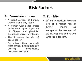 13 breast cancer risk factors | PDF