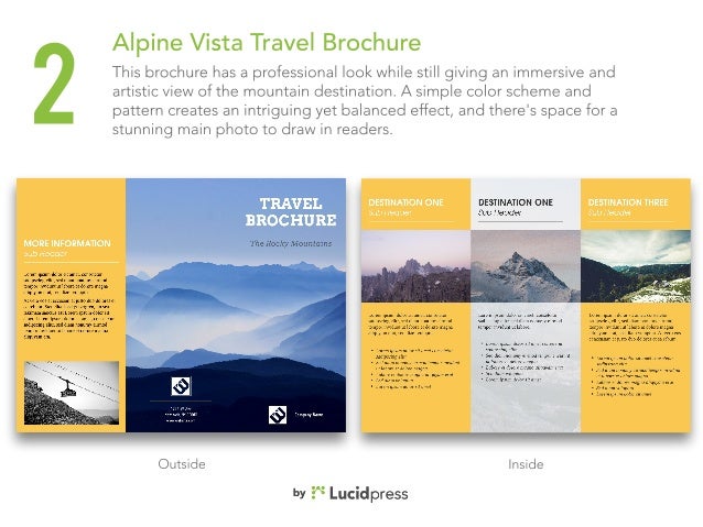best travel brochures