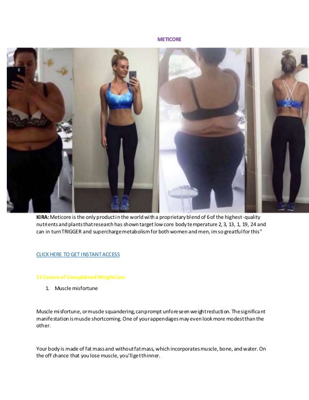 13 causes of unexplained weight loss