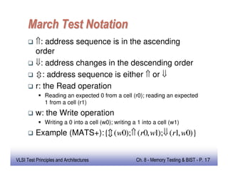 Memory testing and built in self test and repair | PDF