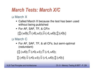 Memory testing and built in self test and repair | PDF