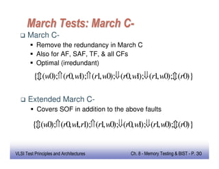 Memory testing and built in self test and repair | PDF