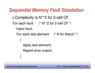 Memory testing and built in self test and repair | PDF