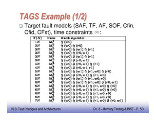 Memory testing and built in self test and repair | PDF