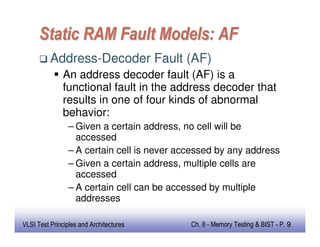 Memory testing and built in self test and repair | PDF