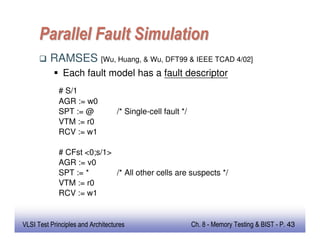 Built in self test with repair for memories | PDF