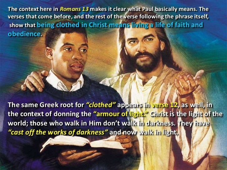 13 clothed in christ