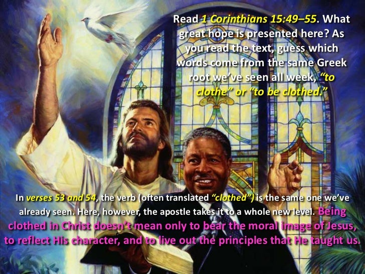13 clothed in christ