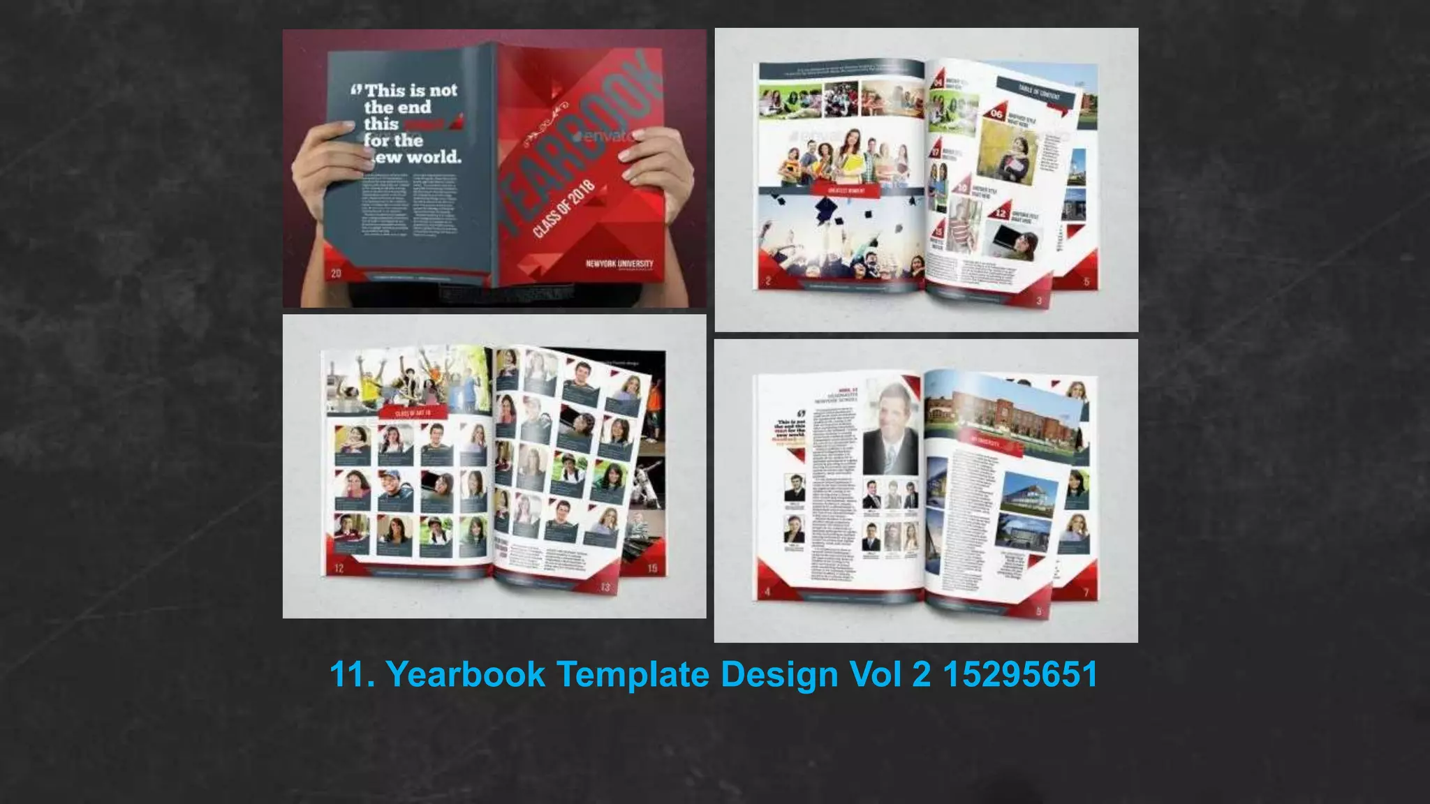 11. Yearbook Template Design Vol 2 15295651
