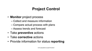 Pa Project Control Project Control | PPTX