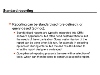 Standardised Reporting 13crm_buttle_ch_13_2e (1).ppt for financial management | PPT