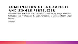 Fertilizer Calculation Problems 13CropSci_fertilizer-calculation 98.pptx