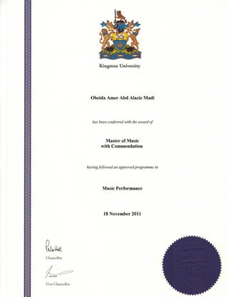 KU Certificate