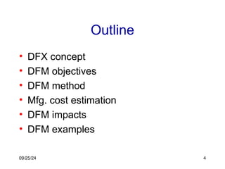 design optimization for effective manufacturing | PPT
