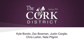Kyle Bondo, Zac Bowman, Justin Cargile,
Chris Larkin, Nate Pilgrim
 