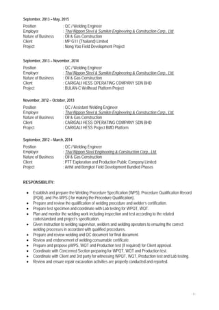 CV Siriwan J. | PDF