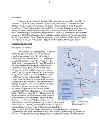 Final Report (XL Keystone Pipeline Project) | PDF