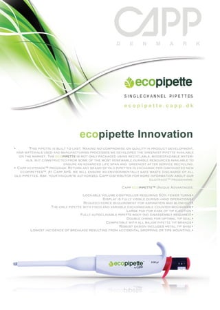 Eco Pipettes