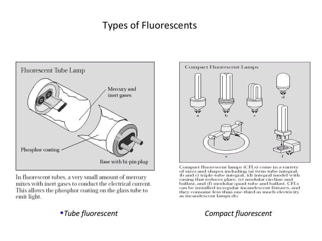 ELECTRICAL LAMPS AND THEIR TYPES