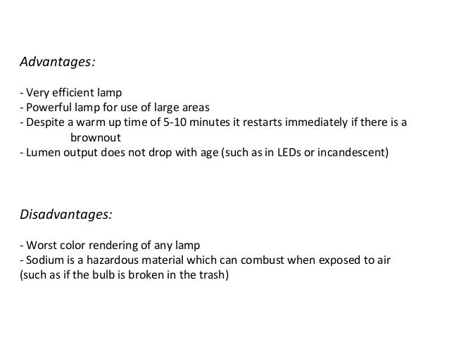electrical lamps and their