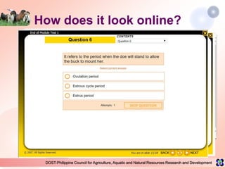 DOST-Philippine Council for Agriculture, Aquatic and Natural Resources Research and Development
How does it look online?
 