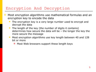Encryption | PPT | Computing | Technology & Computing