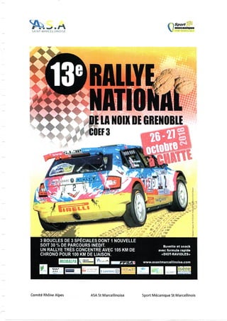 13e Rallye National de la Noix de Grenoble (2018)