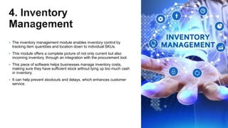 13 ERP Modules and Their Features | PPTX