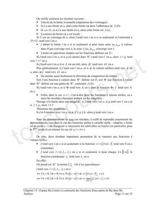 1 % %
• ) % ( % &
• 2 ! * &( #
• 2 ∈ ! ! &( #
•
2 % ! % 0
∩ % #
• ∈&( 0 %
. % % ! ∈&&(( % % #
•
2 % ! (0 % & % ! +
% + #
2 % λ ! λ % #λ #
! % ! ϕ (0 % & % λ
! #ϕ % #λ #
• 1 7
2 0 % ! Φ 0 %
&( #
2 % ! Φ % Λ ! Φ % Λ
#
• ! = ! $0$ 0 % !
.
0 % ! %
≤ ! ≤ #
8 7
2 ! % ! !≤≤ ! % #
! "
% 0 % 4 H J
K H! % 4 (
7
! 3 ±∞=! &#
! " " 0
%
• % −&( % ,
( &
• % &!###!( += . [ ]!∈ !
% #
1 ∞
# 1 . %
% &!###!( +=
&&((!!,!, εααε <−<−∈∀>∃>∀⇔ ∞
[ ]
&&("(!!,!,
!
εααε <−<−∈∀>∃>∀⇔
∈
touscours.net
 