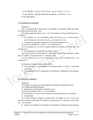 +
[ ] &&((!!,!,!! εααε <−<−∈∀>∃>∀∈∀⇔
⇔ . [ ]!∈ ! % #
*3 *. % #
&
2 # 1 . .
( &( &
! ∈ ! *% !
4
• ∈&( 0 %
. % % ! ∈&&(( % % &( #
•
2 ! + #
2 ! ϕ (0 % & ! #ϕ
#
• 7
2 0 % ! Φ 0 %
&( #
2 ! Φ &( ! Φ
#
! "
• &(&( −
% , #
•
#
& 5
1 . ( & . #
• 1
2 ! + #
2 ! ϕ (0 % & ! #ϕ #
•
2 0 % ! Φ
0 % &( !
Φ #
• !
touscours.net
 