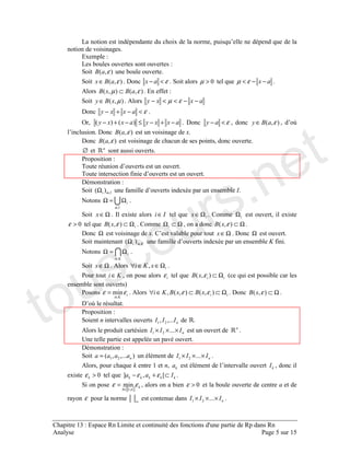 " ! . * .
% #
"
4 % %
2 &!( ε 4 % #
2 &!( ε∈ # ε<− # 2 ,>µ . −−< εµ #
&!(&!( εµ ⊂ #
2 &!( µ∈ # −−<<− εµ
ε<−+− #
1 ! −+−≤−+− &(&( # ε<− ! &!( ε∈ ! *3
* # &!( ε % #
&!( ε % ! % #
∅ % #
8 * % % #
8 * % % #
2 ∈Ω &( * % " 4 #
'
∈
Ω=Ω #
2 Ω∈ # - " ∈ . Ω∈ # Ω % ! "
,>ε . Ω⊂&!( ε # Ω⊂Ω ! Ω⊂&!( ε #
Ω % # * % 4 Ω∈ # Ω % #
2 ∈Ω &( * % " 4 #
'
∈
Ω=Ω #
2 Ω∈ # Ω∈∈∀ ! #
∈ ! ε . Ω⊂&!( ε ( . 4
4 % &
εε
∈
= # Ω⊂⊂∈∀ &!(&!(! εε # Ω⊂&!( ε #
*3 #
2 % % !###! + #
××× ###+ % #
) % % #
2 &!###!( += ××× ###+ #
! . ! * % % !
" ,>ε . ⊂+− =!> εε #
2
[ ]
εε
!∈
= ! 4 ,>ε 4 %
ε ∞
××× ###+ #
touscours.net
 