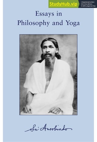 Essays in
Philosophy and Yoga
 
