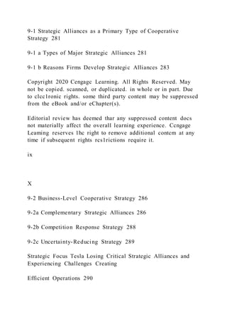 13e STRATEGIC MANAGEMENT Competitiveness & Globalization | DOCX