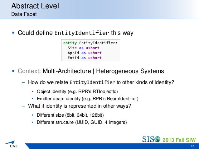 System Interface Description Language