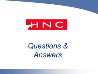 65
Questions &
Answers
 