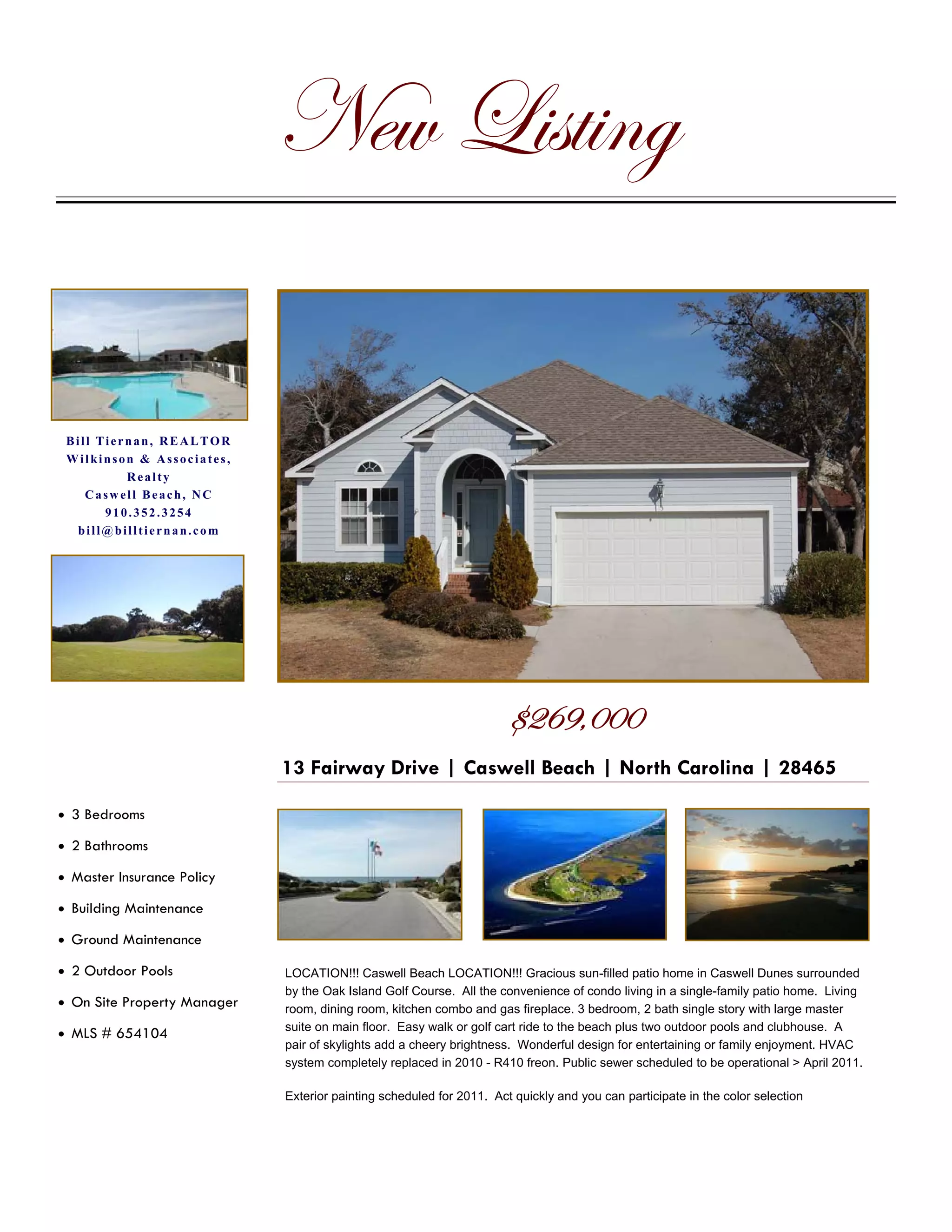 13 Fairway Drive, Caswell Beach, NC PDF