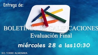 Fechas Finales 2016-2017