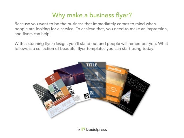 13 best business flyers to grow your small business how to make small flyers