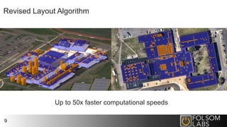 Revised Layout Algorithm
Up to 50x faster computational speeds
9
 