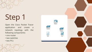 Packet Crete Step-by-Step Network Configuration Using Cisco Packet Tracer for PC ...