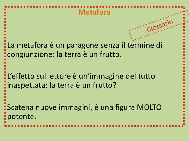 13 il linguaggio figurato similitudini e metafore prima 2