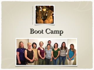 Boot CampBoot CampCreativeCommonsPhotobyRandySonofRobert
 